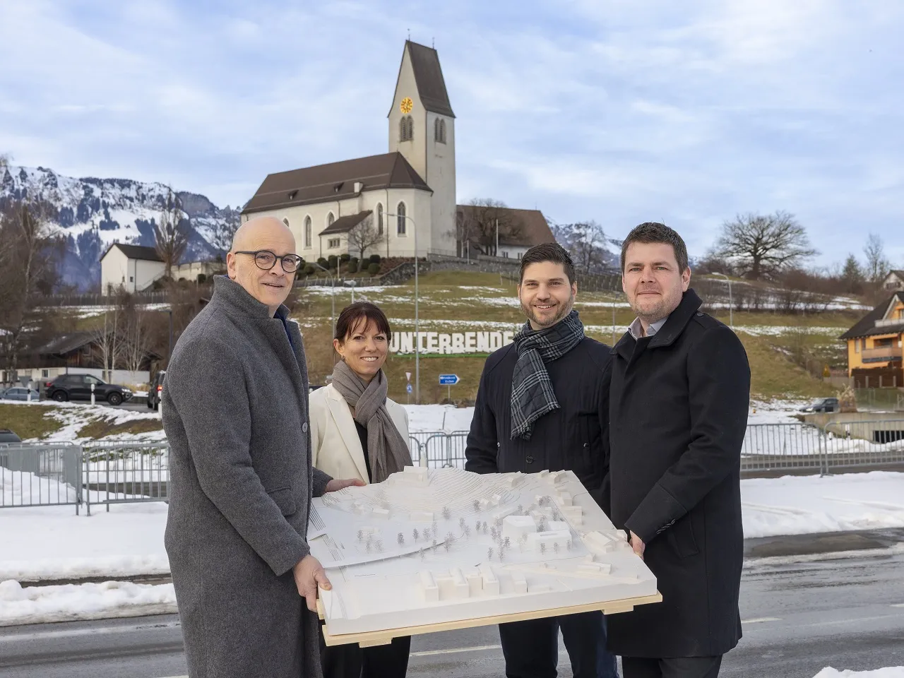 Neuer Hauptsitz von Bank Frick in Unterbendern vorgestellt.