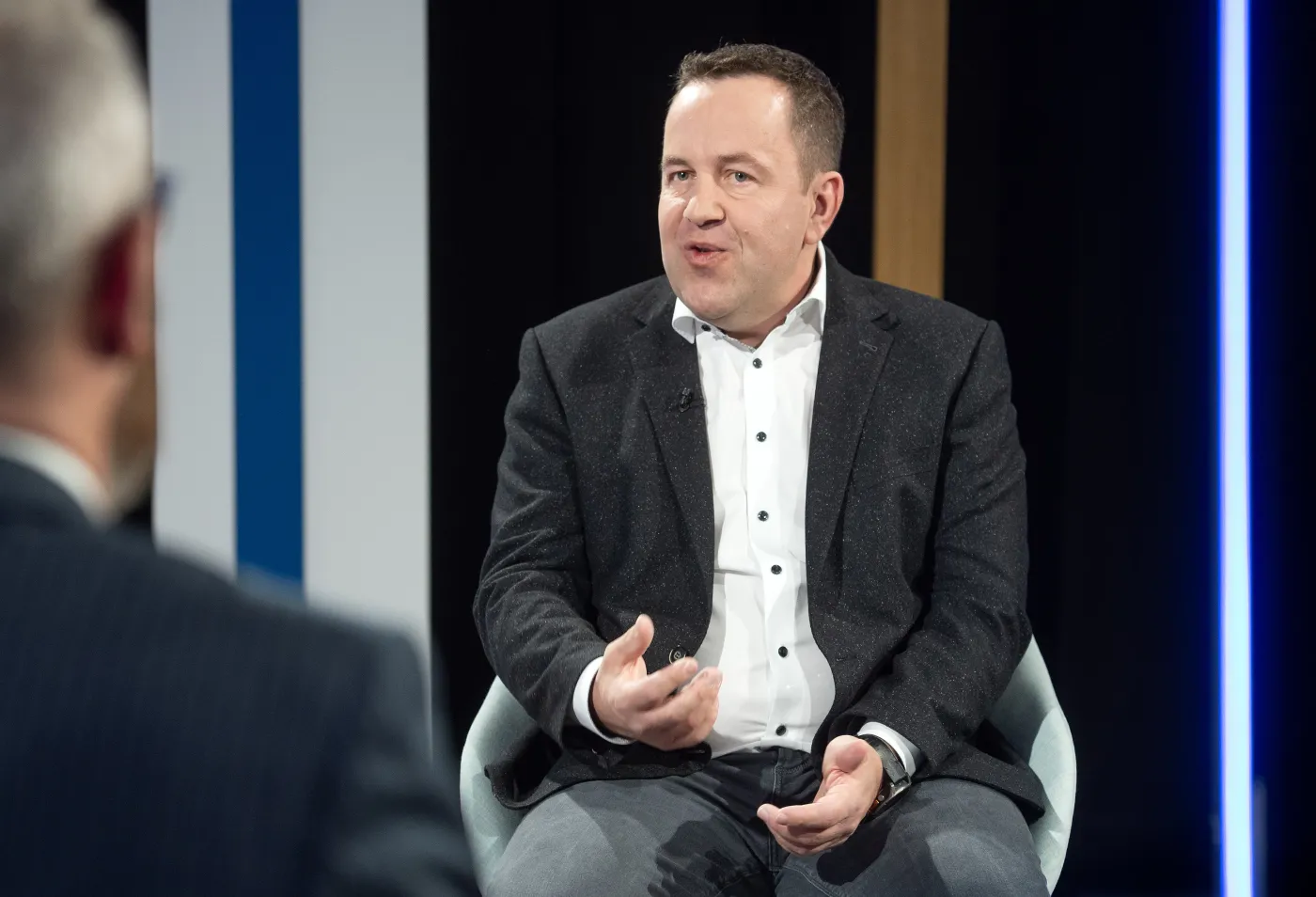 Interview Edi Wögerer SRF - 25 Jahre Bank Frick
