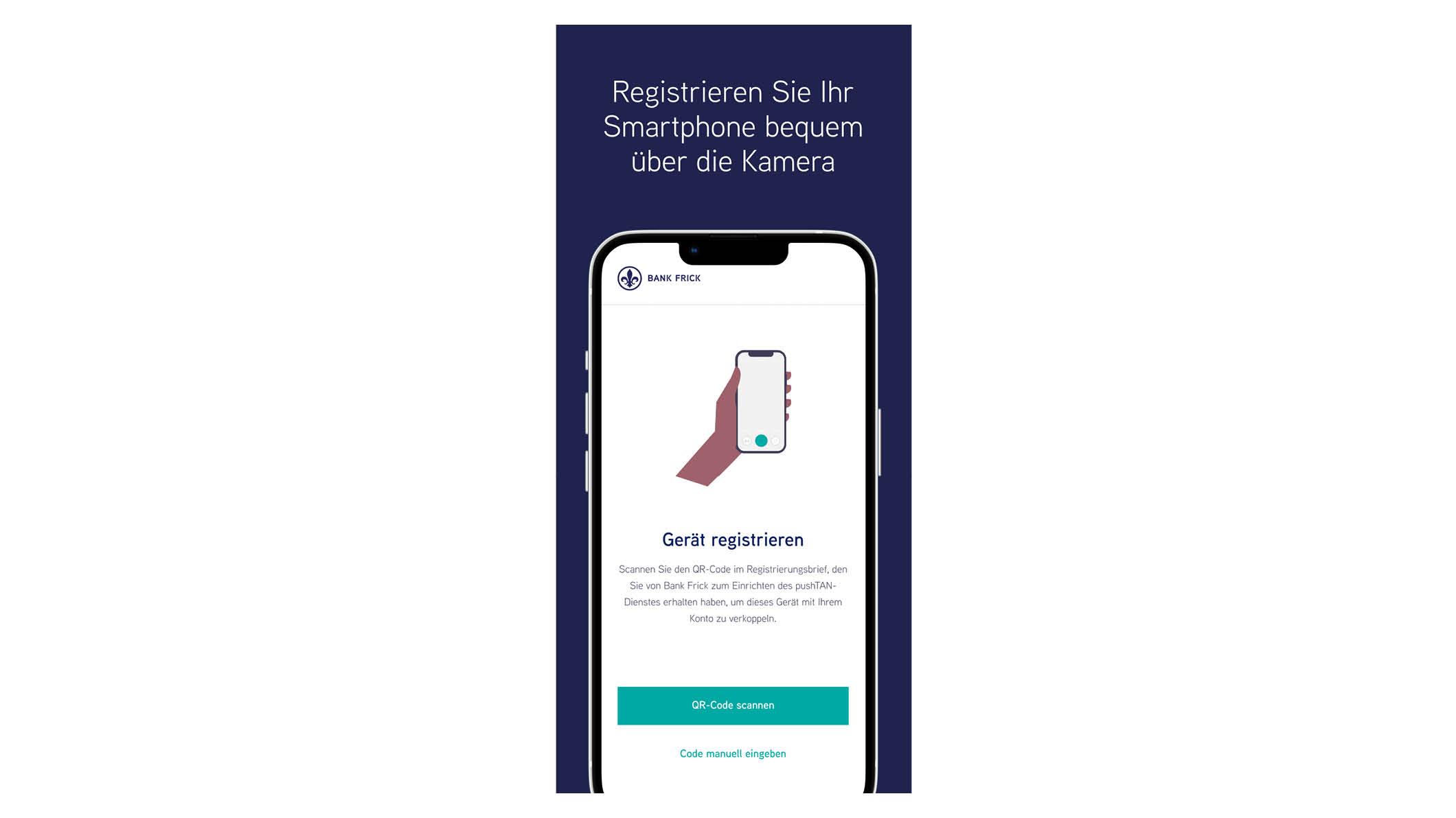 Register PushTan App