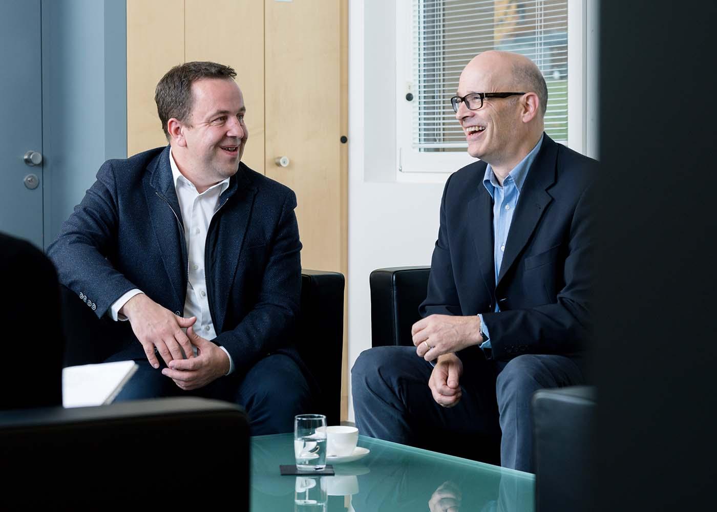 Edi Woegerer und Mario Frick